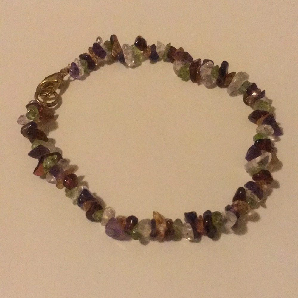 crystal beaded bracelet